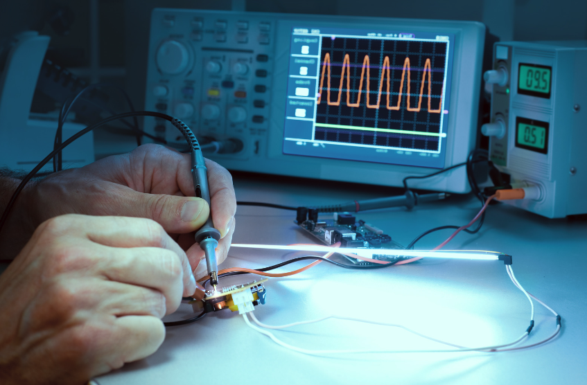 Strict testing for microcontrollers and microprocessors